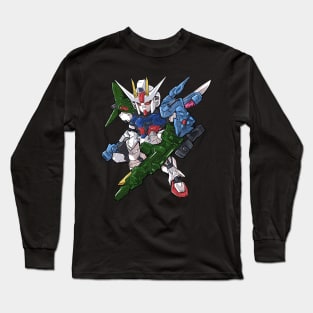 Perfect Strike Gundam Deform Long Sleeve T-Shirt